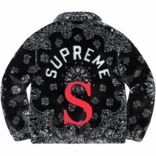 シュプリーム(Supreme)のsupreme Bandana Faux Fur Bomber Jacket(ブルゾン)