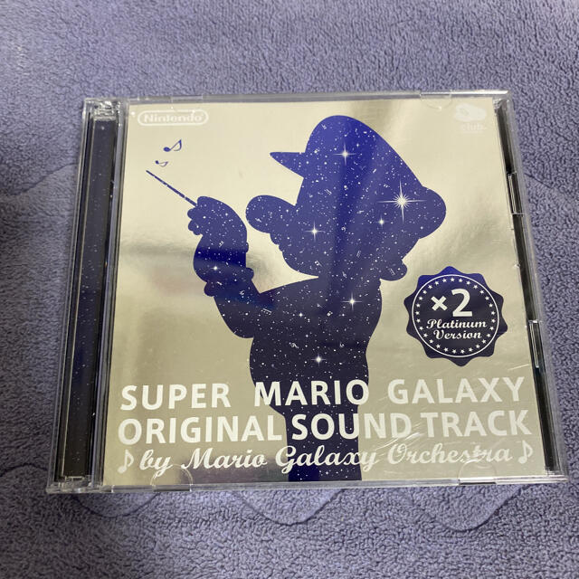 任天堂(ニンテンドウ)のスーパーマリオギャラクシー　サウンドトラック2枚入り エンタメ/ホビーのCD(ゲーム音楽)の商品写真