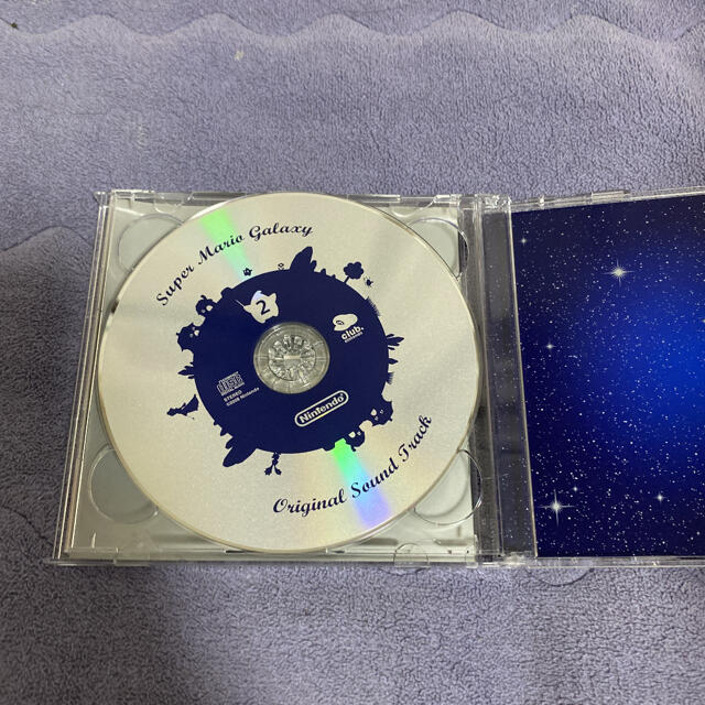 任天堂(ニンテンドウ)のスーパーマリオギャラクシー　サウンドトラック2枚入り エンタメ/ホビーのCD(ゲーム音楽)の商品写真