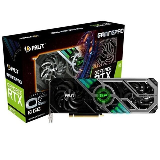 【国内即発送】 新品 Palit GamingPro OC GeForce RTX3070 PCパーツ