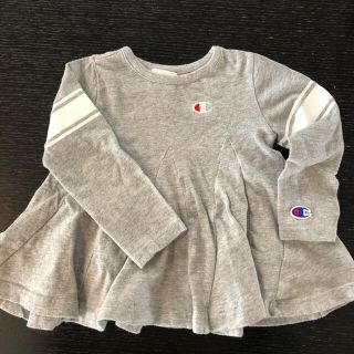 チャンピオン(Champion)のchampion チャンピオンフレアートップス　カットソー100(Tシャツ/カットソー)