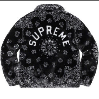 シュプリーム(Supreme)のsupreme Bandana Faux Fur Bomber Jacket M(毛皮/ファーコート)