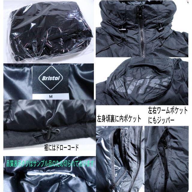 新品 F.C.Real Bristol DOWN PARKA ダウンパーカー黒 3