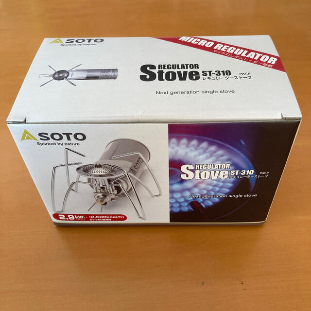 新富士バーナー(シンフジパートナー)のSOTO ST-310  REGULATOR Stove スポーツ/アウトドアのアウトドア(ストーブ/コンロ)の商品写真