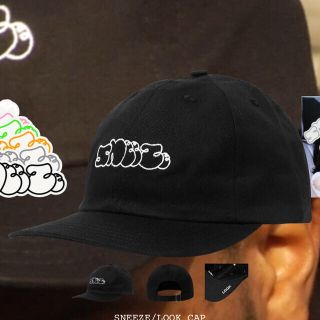 Supreme - SNEEZE MAGAZINE/LQQK STUDIO CAP BLACK 新品の通販 by