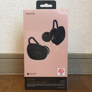 NUARL N6 Pro トゥルーワイヤレス ステレオイヤホン　マットブラック(ヘッドフォン/イヤフォン)