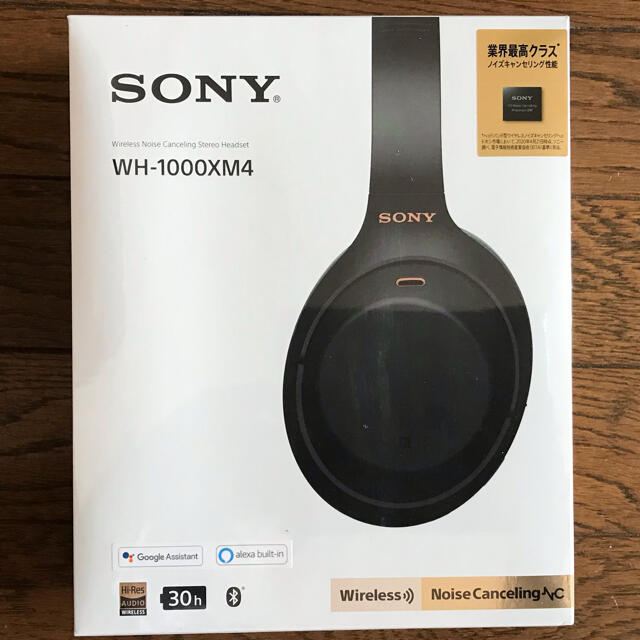 SONY ワイヤレスノイズキャンセリングヘッドホン WH-1000XM4