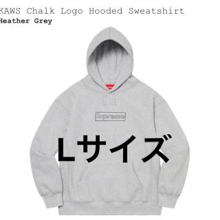 シュプリーム(Supreme)のLサイズ　Supreme BOX Chalk LOGO KAWS カウズ(パーカー)