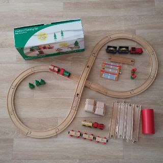 ブリオ(BRIO)のブリオ 電車 レールセット brio 木製おもちゃ(電車のおもちゃ/車)