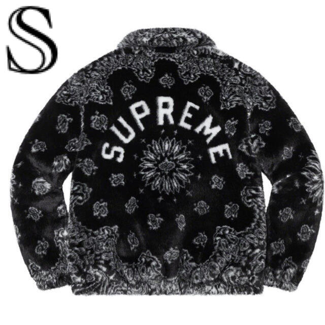 SUPREME Bandana Faux Fur Bomber Jacket毛皮/ファーコート