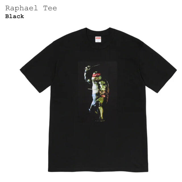 supreme raphel tee black Mサイズ