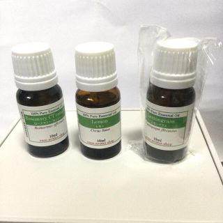 アロマオイル　10ml 3点セット　＋1本おまけ(アロマオイル)