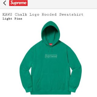 シュプリーム(Supreme)の【新品未使用】KAWS Chalk Logo Hooded Sweatshirt(パーカー)