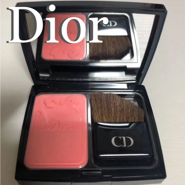 Christian Dior(クリスチャンディオール)のディオールブラッシュ 763 コーラルバガテール コスメ/美容のベースメイク/化粧品(チーク)の商品写真