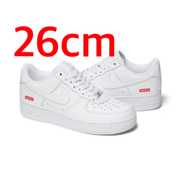 supreme air force 1 low whiteメンズ