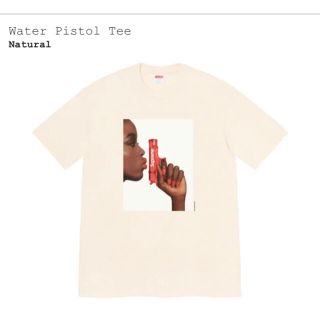 シュプリーム(Supreme)のwater pistol tee natural (Tシャツ/カットソー(半袖/袖なし))