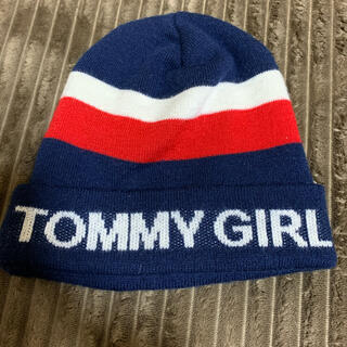 トミーガール(tommy girl)のTOMMY GIRL ニット帽(ニット帽/ビーニー)