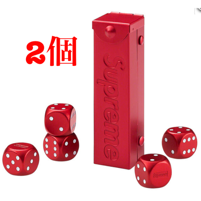 supreme 21ss 立ち上げ　Aluminum Dice set