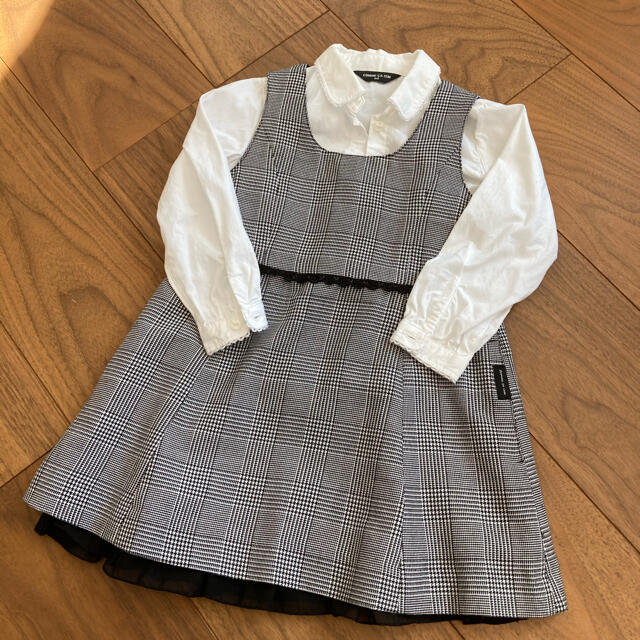 COMME CA ISM(コムサイズム)の子供フォーマル　ワンピース　入園式 キッズ/ベビー/マタニティのキッズ服女の子用(90cm~)(ドレス/フォーマル)の商品写真