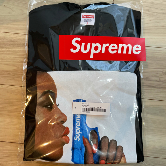 通販豊富な Supreme - Supreme Water Pistol Tee 黒 Sの通販 by RYOT's shop|シュプリームならラクマ 日本製好評