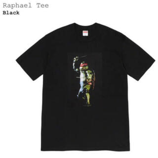 シュプリーム(Supreme)のサイズ S supreme Rafael tee Black 黒 タートルズ(Tシャツ(半袖/袖なし))
