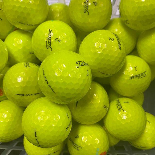 Titleist - ☆ロストボール タイトリスト AVX イエロー A+AB 20球の