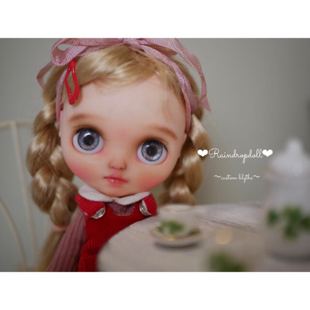 *Raindropdoll*customBlythe～ポップマートブライス～ ハンドメイドのぬいぐるみ/人形(人形)の商品写真