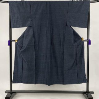 男着物 優品 身丈145cm 裄丈68cm 正絹 【中古】(着物)