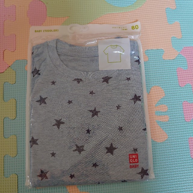 UNIQLO(ユニクロ)のUNIQLO 80 Tシャツ キッズ/ベビー/マタニティのベビー服(~85cm)(Ｔシャツ)の商品写真