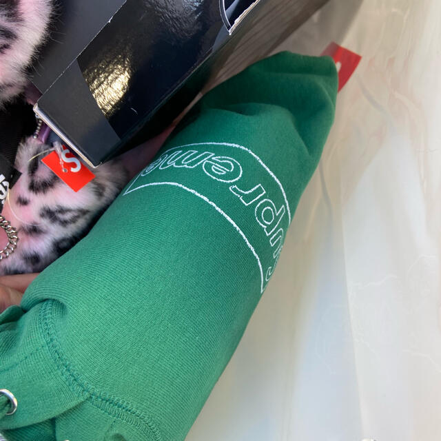 通販国産 Supreme - supreme KAWS Chalk Logo Hooded 緑sの通販 by わかめ's shop