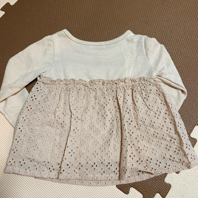 しまむら(シマムラ)のearth music&ecology  カットソー キッズ/ベビー/マタニティのキッズ服女の子用(90cm~)(Tシャツ/カットソー)の商品写真