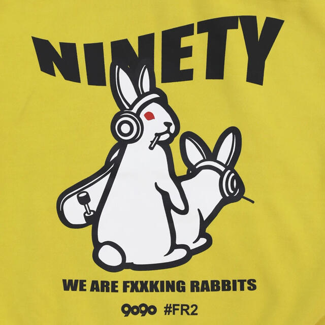 FR2 × 9090 コラボ FXXKING RABBITS Hoodieの通販 by さば｜ラクマ