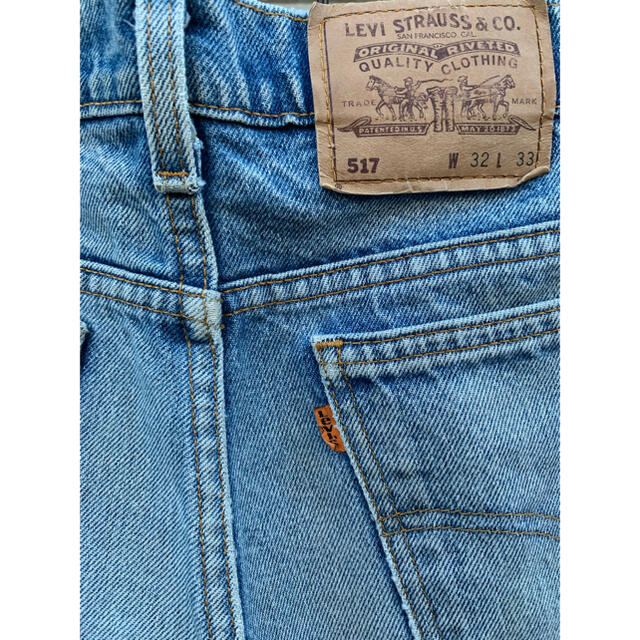 Levi's 517 USA製 90年代 フレアデニム オレンジタブ 古着