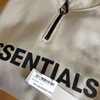 フィアオブゴッド(FEAR OF GOD)のfog essentials Half Zip sweatshirt(スウェット)