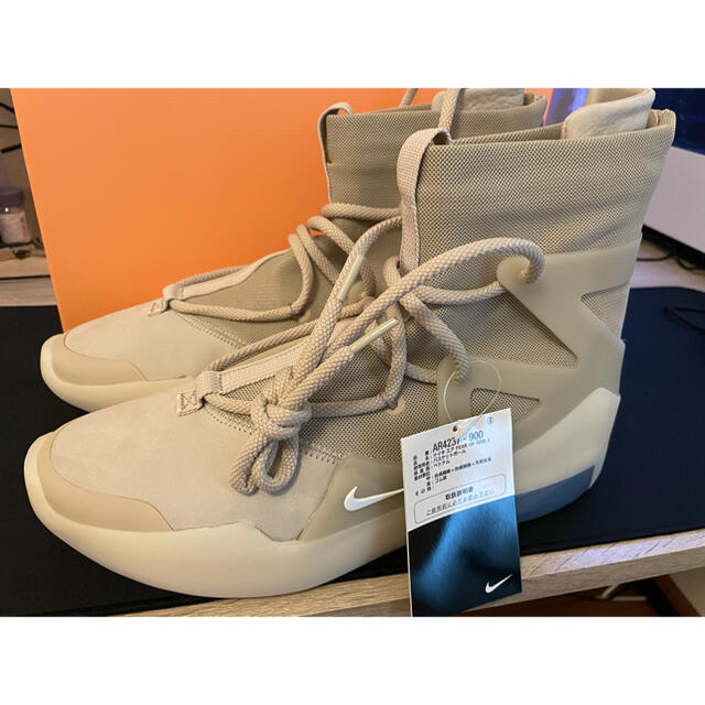 NIKE(ナイキ)のNIKE Air Fear Of God 1 Oatmeal 【27.0】 メンズの靴/シューズ(スニーカー)の商品写真