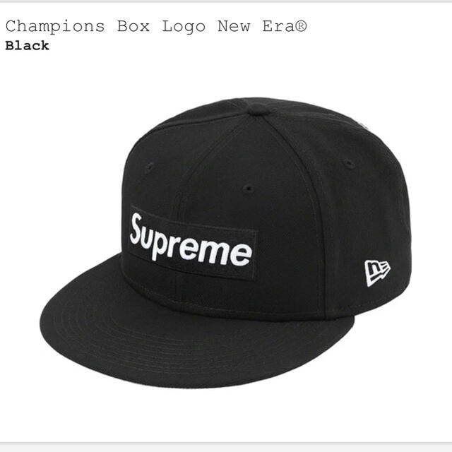 Champions Box Logo New Era® Black 7-3/8BlackSIZE