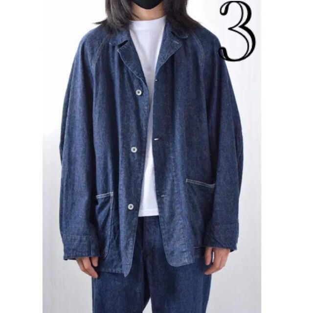 COMOLI コモリ 23/AW デニムカバーオール