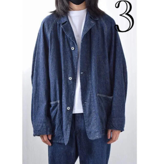 コモリ(COMOLI)のcomoli denim work jacket(カバーオール)