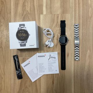 フォッシル(FOSSIL)の【イガリ様専用】FOSSIL Q MARSHAL SILVER(腕時計(デジタル))