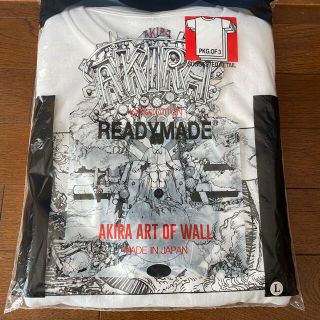 アキラプロダクツ(AKIRA PRODUCTS)のAKIRA Art of Wall x READYMADE サイズL(Tシャツ/カットソー(半袖/袖なし))