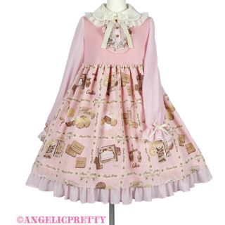 アンジェリックプリティー(Angelic Pretty)の限定値下！Cream Cookie Collectionカットワンピース jsk(ひざ丈ワンピース)