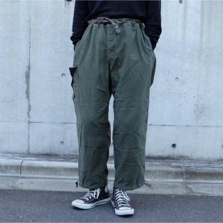 マルタンマルジェラ(Maison Martin Margiela)の90s ベルギー軍　カーゴパンツ　オーバーパンツ(ワークパンツ/カーゴパンツ)