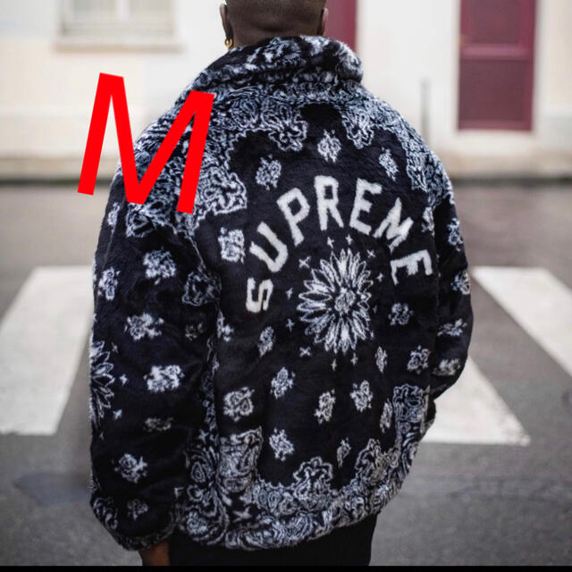 国内正規 M Supreme Bandana Track Jacket バンダナ