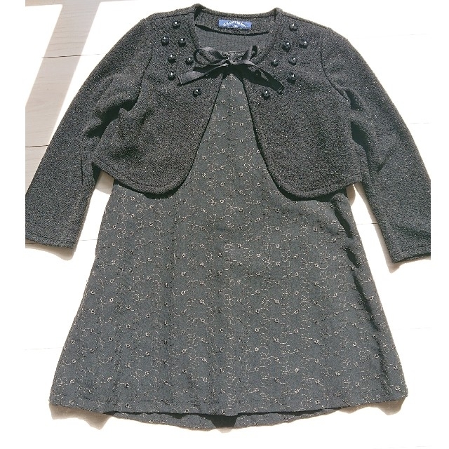 女の子 ワンピース・ボレロ 110cm キッズ/ベビー/マタニティのキッズ服女の子用(90cm~)(ドレス/フォーマル)の商品写真