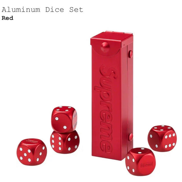 Supreme(シュプリーム)のsupreme Aluminum Dice Set エンタメ/ホビーのエンタメ その他(その他)の商品写真