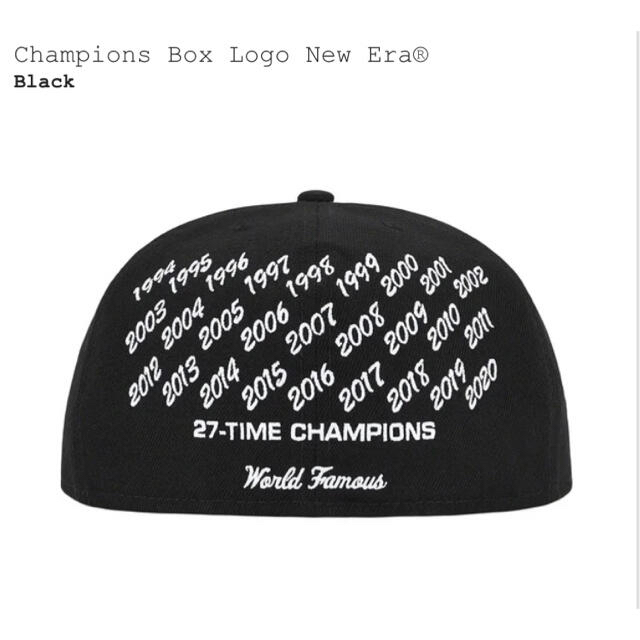 Supreme(シュプリーム)のSupreme Champions Box Logo New Era® メンズの帽子(キャップ)の商品写真