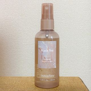 イニスフリー(Innisfree)の【美品】イニスフリー✿ミスト✿ブラックティー(ヘアウォーター/ヘアミスト)