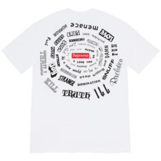 Supreme spiral tee シュプリーム スパイラル L 新品