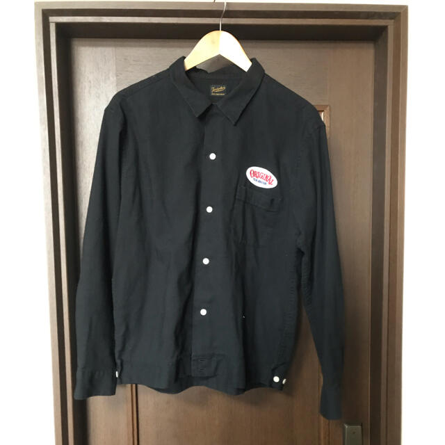 TENDERLOIN - テンダーロイン ボーリングシャツ 黒 サイズL 長袖