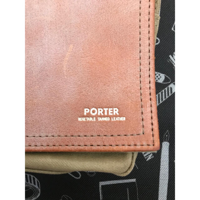 PORTER(ポーター)のポーター　ウエストバッグ　本革 メンズのバッグ(ウエストポーチ)の商品写真